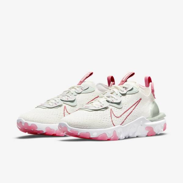 Scarpe Da Ginnastica Donna Nike React Vision Platino Rosa | NK870WAQ