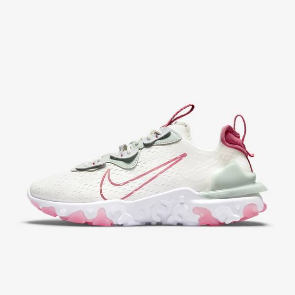 Scarpe Da Ginnastica Donna Nike React Vision Platino Rosa | NK870WAQ