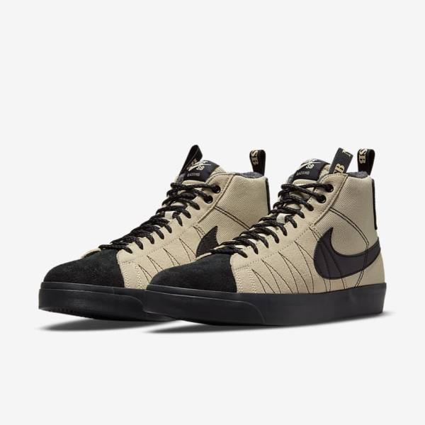 Scarpe Da Ginnastica Donna Nike SB Zoom Blazer Mid Premium Arancioni Nere | NK092FJX