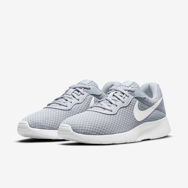 Scarpe Da Ginnastica Donna Nike Tanjun Grigie Nere Bianche | NK283ZRM