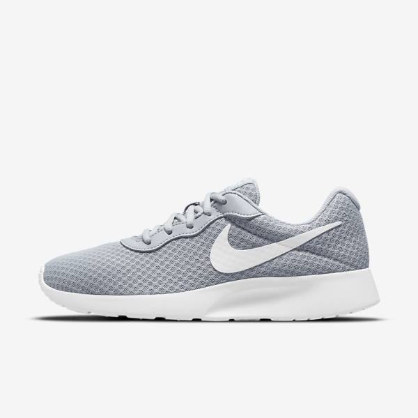 Scarpe Da Ginnastica Donna Nike Tanjun Grigie Nere Bianche | NK283ZRM