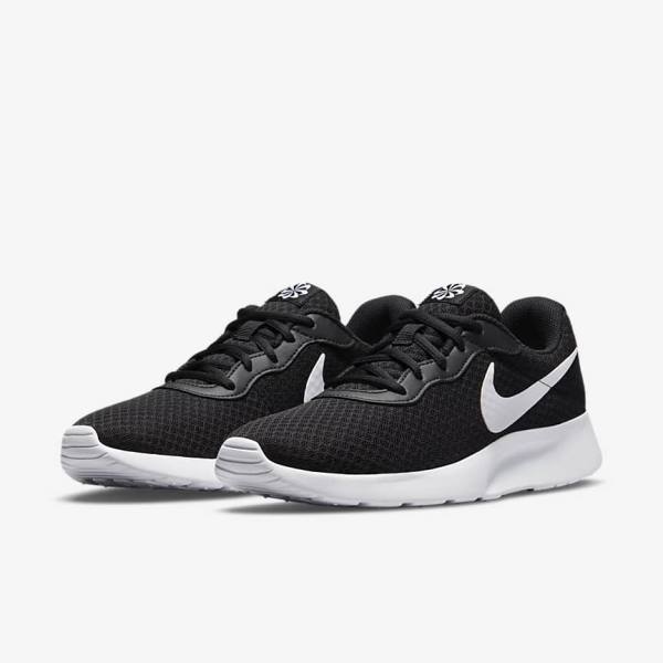 Scarpe Da Ginnastica Donna Nike Tanjun Nere Bianche | NK076IPC