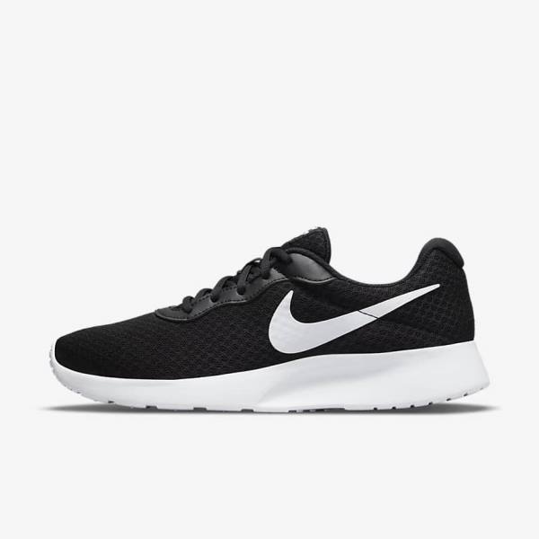 Scarpe Da Ginnastica Donna Nike Tanjun Nere Bianche | NK076IPC