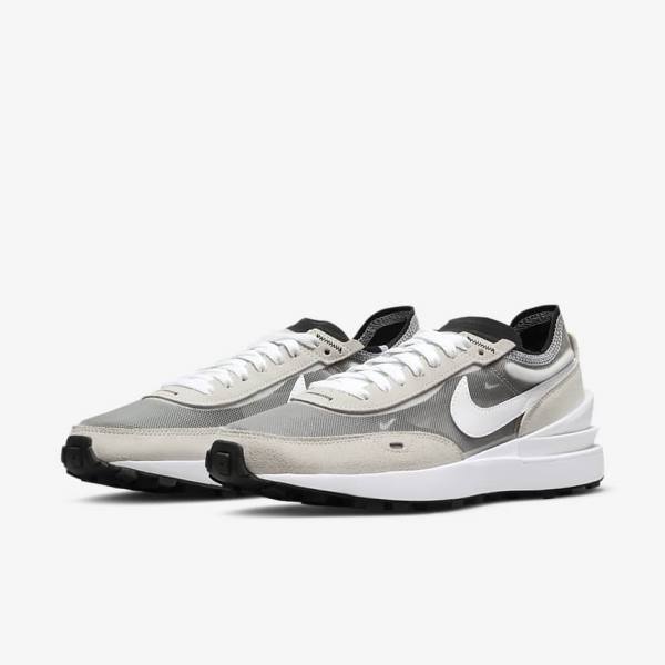 Scarpe Da Ginnastica Donna Nike Waffle One Bianche Nere Arancioni | NK819QVW