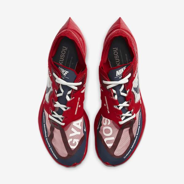 Scarpe Da Ginnastica Donna Nike ZoomX Vaporfly Next% x Gyakusou Rosse Blu | NK863CSW