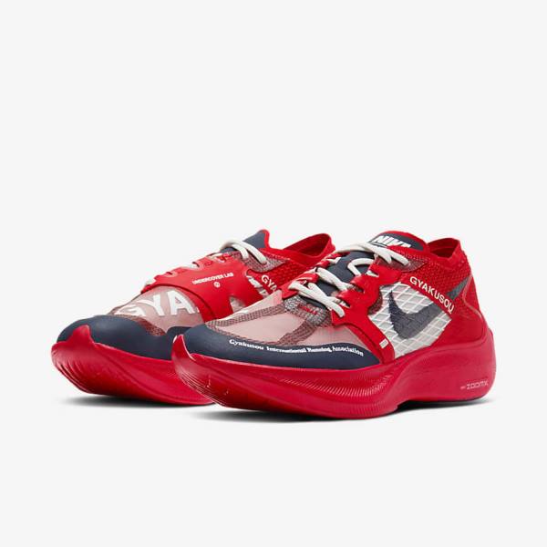 Scarpe Da Ginnastica Donna Nike ZoomX Vaporfly Next% x Gyakusou Rosse Blu | NK863CSW