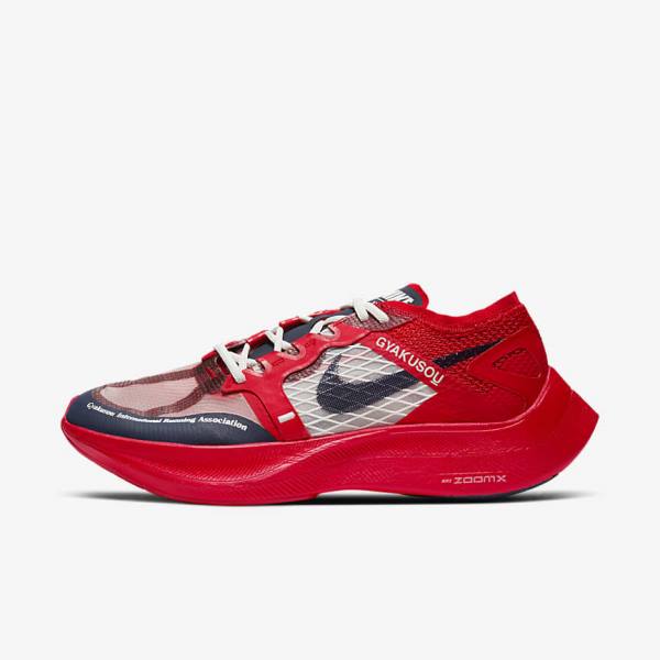 Scarpe Da Ginnastica Donna Nike ZoomX Vaporfly Next% x Gyakusou Rosse Blu | NK863CSW