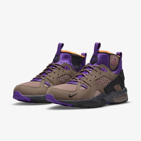 Scarpe Da Ginnastica Uomo Nike ACG Air Mowabb Marroni Viola Corallo | NK105KHS