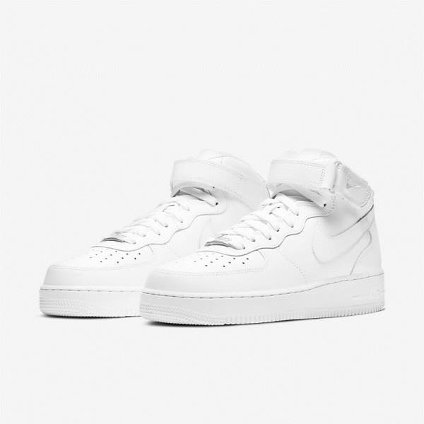 Scarpe Da Ginnastica Uomo Nike Air Force 1 Mid 07 Bianche | NK027DWP