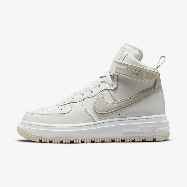 Scarpe Da Ginnastica Uomo Nike Air Force 1 Boot Bianche Beige Chiaro | NK297UWC