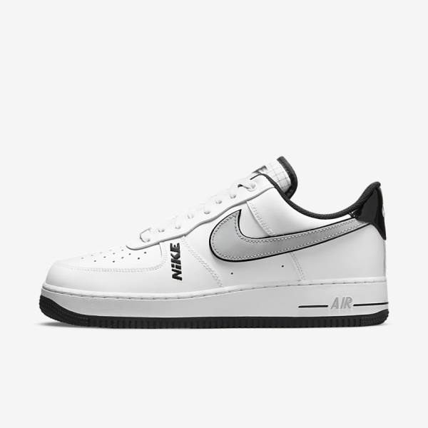 Scarpe Da Ginnastica Uomo Nike Air Force 1 07 LV8 Bianche Nere Grigie Bianche | NK369PAY