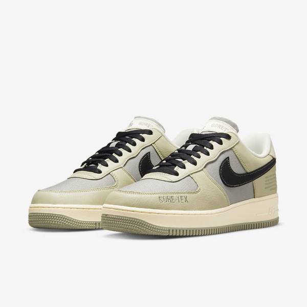 Scarpe Da Ginnastica Uomo Nike Air Force 1 GTX Khaki Bianche Nere | NK436WMC