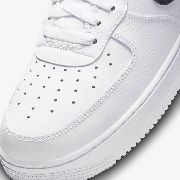 Scarpe Da Ginnastica Uomo Nike Air Force 1 Bianche Arancioni Argento Nere | NK472AVM