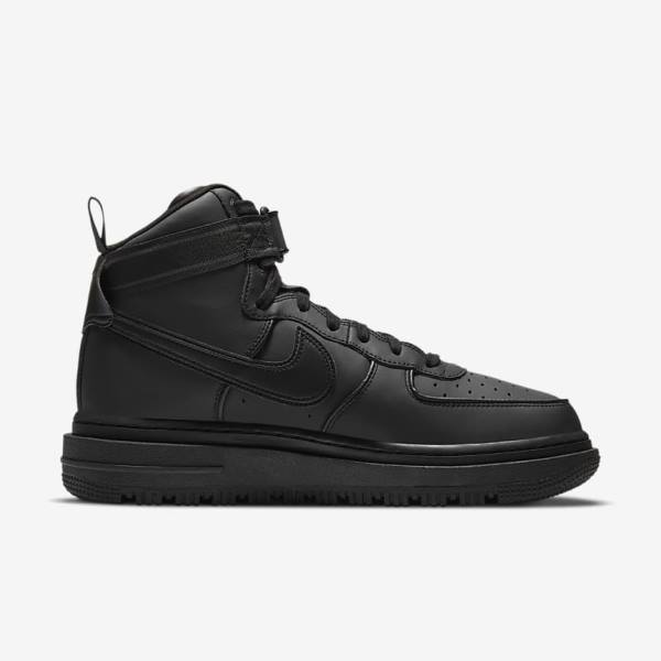 Scarpe Da Ginnastica Uomo Nike Air Force 1 Boot Nere Grigie Scuro Bianche | NK489IVO