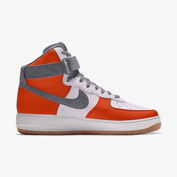 Scarpe Da Ginnastica Uomo Nike Air Force 1 High By You Custom Colorate | NK516LBZ