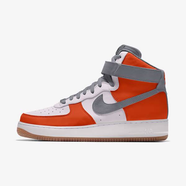 Scarpe Da Ginnastica Uomo Nike Air Force 1 High By You Custom Colorate | NK516LBZ