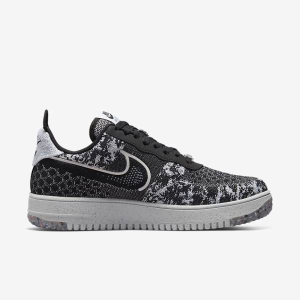 Scarpe Da Ginnastica Uomo Nike Air Force 1 Crater Flyknit Next Nature Nere Bianche Platino Nere | NK524AQN