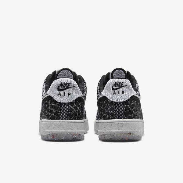 Scarpe Da Ginnastica Uomo Nike Air Force 1 Crater Flyknit Next Nature Nere Bianche Platino Nere | NK524AQN