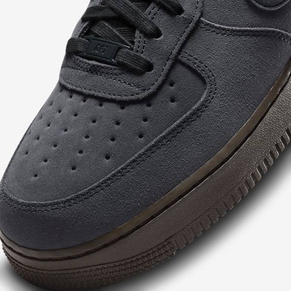 Scarpe Da Ginnastica Uomo Nike Air Force 1 Bianche Cioccolato Scuro | NK591DQX