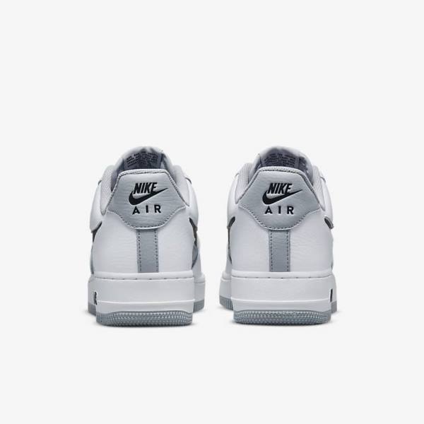 Scarpe Da Ginnastica Uomo Nike Air Force 1 07 LV8 Bianche Grigie Nere | NK649QYB