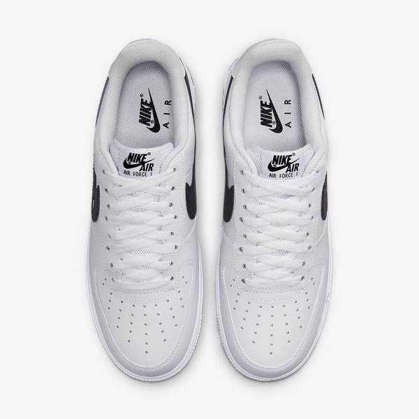 Scarpe Da Ginnastica Uomo Nike Air Force 1 07 Bianche Nere | NK651KAM