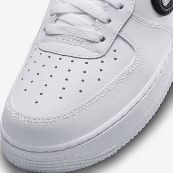 Scarpe Da Ginnastica Uomo Nike Air Force 1 07 Bianche Nere | NK651KAM