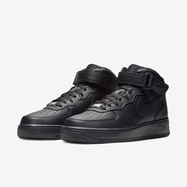 Scarpe Da Ginnastica Uomo Nike Air Force 1 Mid 07 Nere | NK691YPS