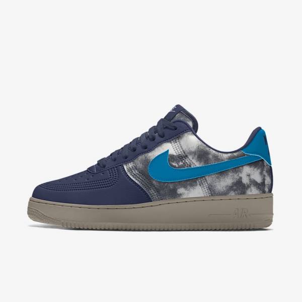 Scarpe Da Ginnastica Uomo Nike Air Force 1 Low Cozi By You Custom Colorate | NK975UOH