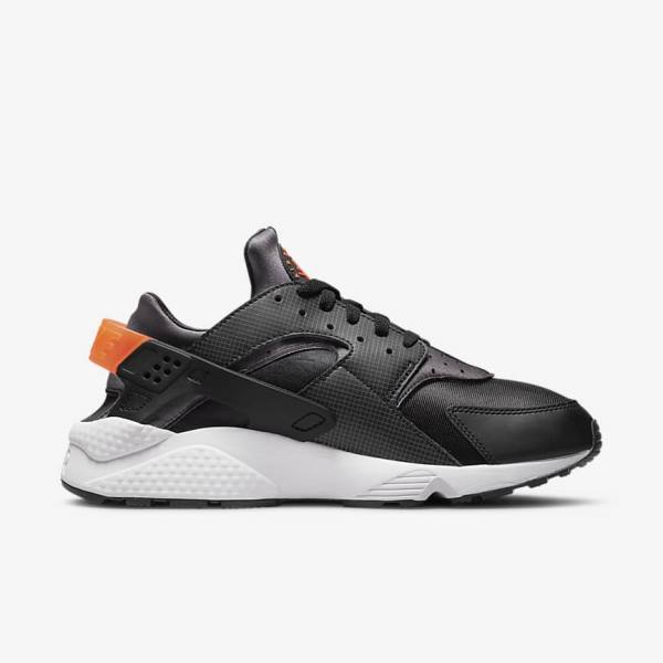 Scarpe Da Ginnastica Uomo Nike Air Huarache Nere Arancioni Grigie Bianche | NK027VJI