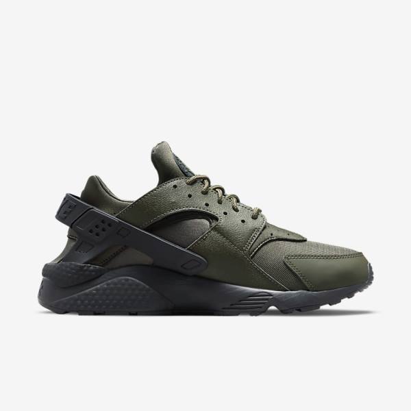 Scarpe Da Ginnastica Uomo Nike Air Huarache Khaki Nere Oro Khaki | NK248HJA