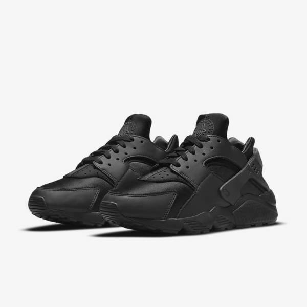 Scarpe Da Ginnastica Uomo Nike Air Huarache Nere Grigie Scuro | NK492NUB