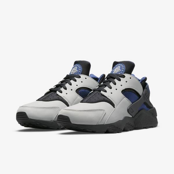 Scarpe Da Ginnastica Uomo Nike Air Huarache LE Grigie Nere Blu Marino | NK629YEM