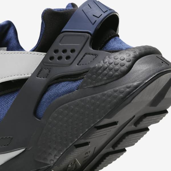 Scarpe Da Ginnastica Uomo Nike Air Huarache LE Grigie Nere Blu Marino | NK629YEM