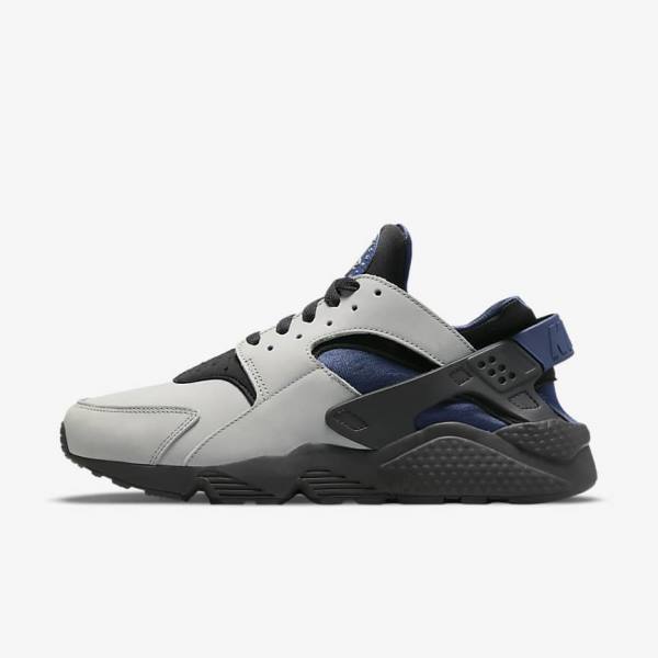 Scarpe Da Ginnastica Uomo Nike Air Huarache LE Grigie Nere Blu Marino | NK629YEM