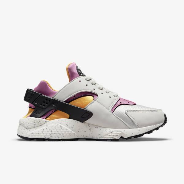 Scarpe Da Ginnastica Uomo Nike Air Huarache Beige Chiaro Oro Nere Rosa | NK870HVB