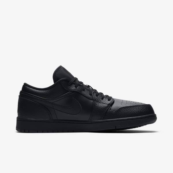 Scarpe Da Ginnastica Uomo Nike Air Jordan 1 Low Nere | NK032HQN