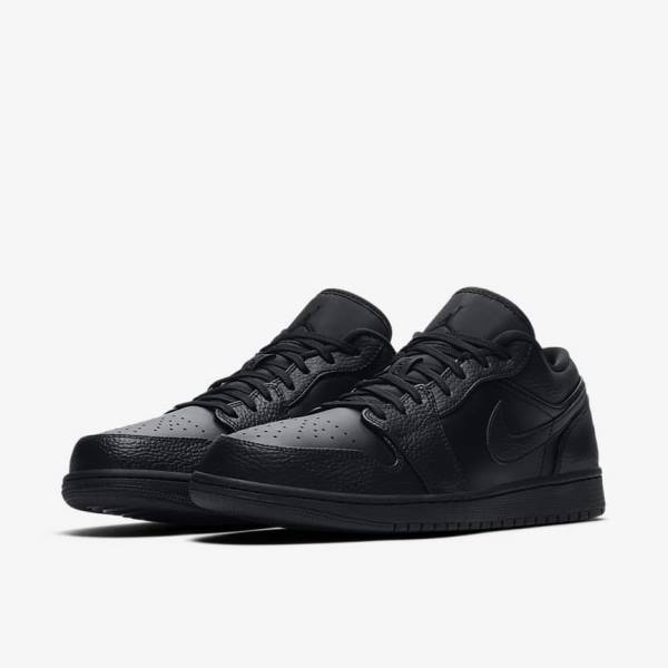 Scarpe Da Ginnastica Uomo Nike Air Jordan 1 Low Nere | NK032HQN