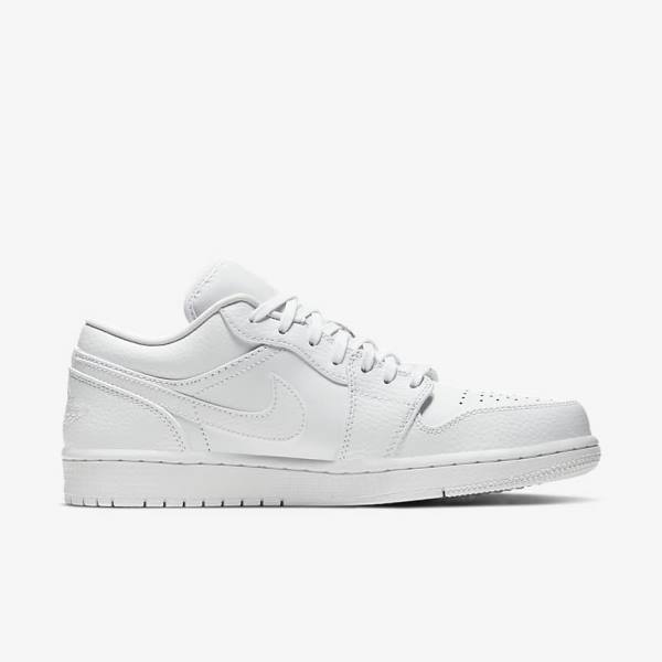 Scarpe Da Ginnastica Uomo Nike Air Jordan 1 Low Bianche | NK302HFP