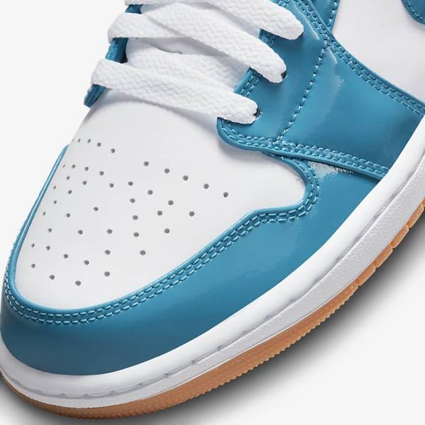 Scarpe Da Ginnastica Uomo Nike Air Jordan 1 Low SE Verde Acqua Bianche Blu Marino Verde Acqua | NK374NWP