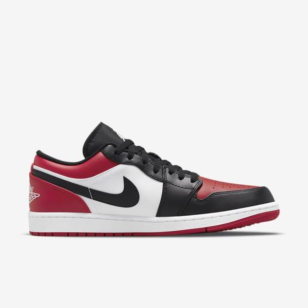 Scarpe Da Ginnastica Uomo Nike Air Jordan 1 Low Rosse Nere Bianche | NK567DSK