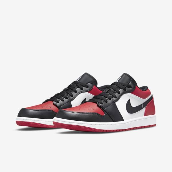 Scarpe Da Ginnastica Uomo Nike Air Jordan 1 Low Rosse Nere Bianche | NK567DSK