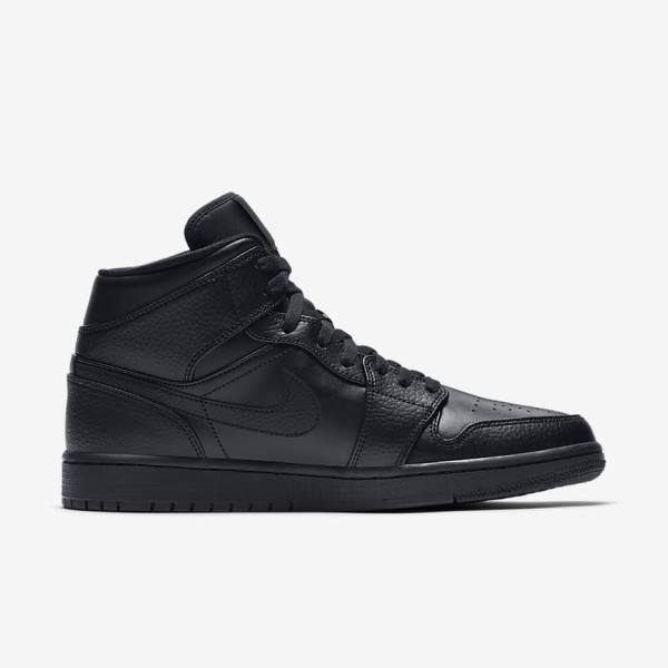 Scarpe Da Ginnastica Uomo Nike Air Jordan 1 Mid Nere | NK941OHZ