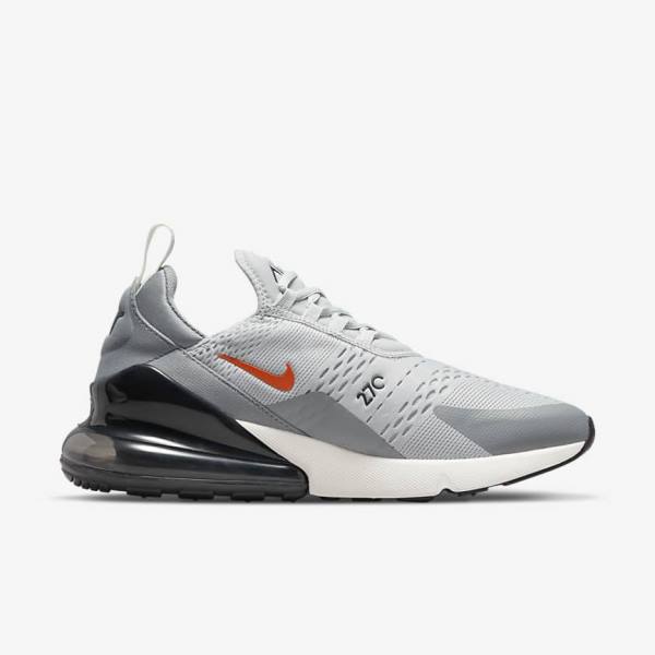 Scarpe Da Ginnastica Uomo Nike Air Max 270 Grigie Arancioni | NK139HKR