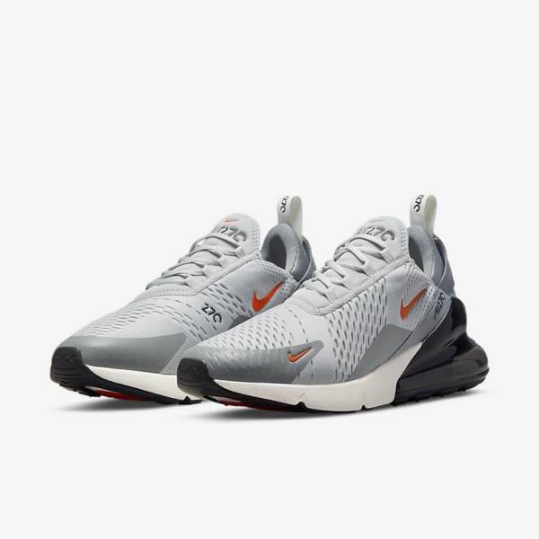 Scarpe Da Ginnastica Uomo Nike Air Max 270 Grigie Arancioni | NK139HKR