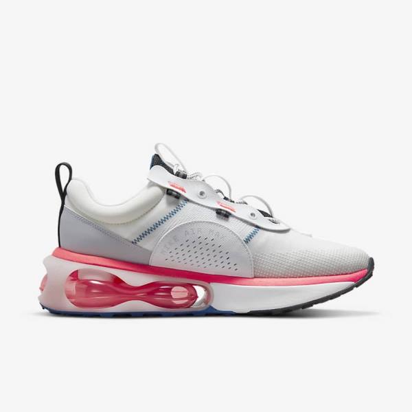 Scarpe Da Ginnastica Uomo Nike Air Max 2021 Bianche Rosse Nere Blu | NK718KFC