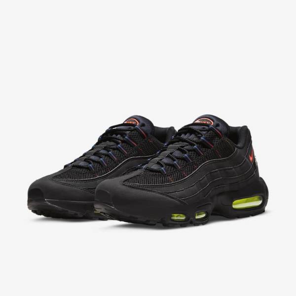 Scarpe Da Ginnastica Uomo Nike Air Max 95 Nere Blu Rosse Chiaro | NK157LYB