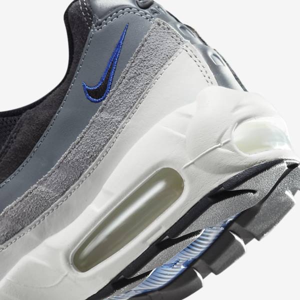 Scarpe Da Ginnastica Uomo Nike Air Max 95 Nere Grigie Scuro Blu | NK197WDG