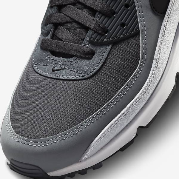 Scarpe Da Ginnastica Uomo Nike Air Max 90 Grigie Scuro Nere | NK267EOF