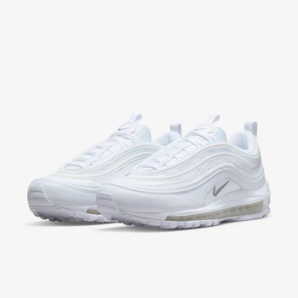 Scarpe Da Ginnastica Uomo Nike Air Max 97 Bianche Nere Grigie | NK267QKR