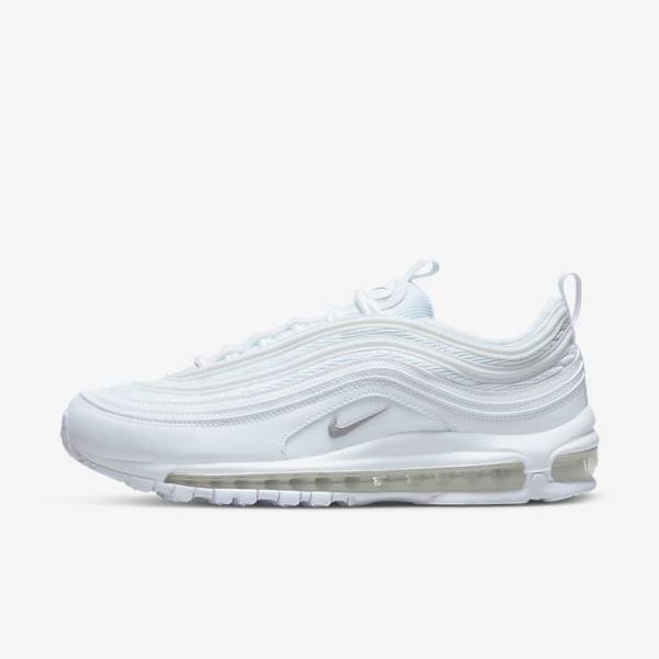 Scarpe Da Ginnastica Uomo Nike Air Max 97 Bianche Nere Grigie | NK267QKR